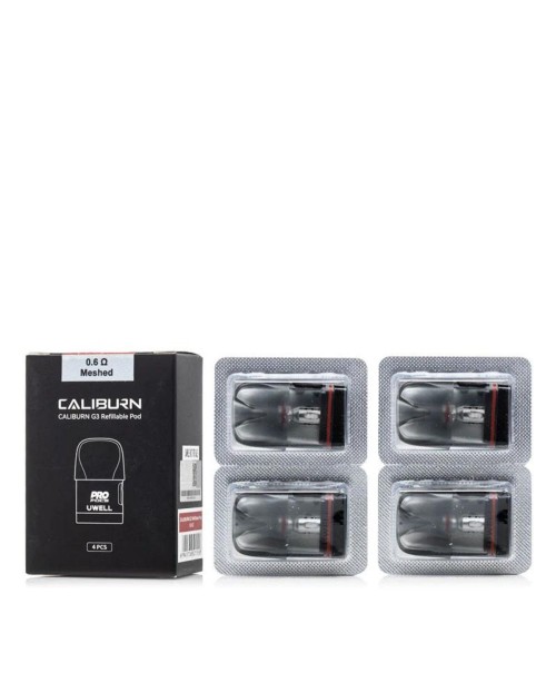 Uwell Caliburn G3 Replacements Pods – 4 Pack