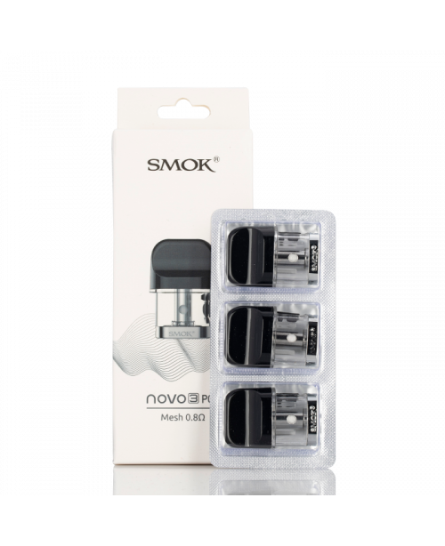 Smok NOVO 3 Replacement Pods – 3 Pack