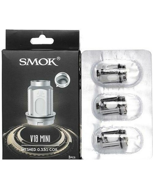 SMOK TFV18 Mini Mesh Replacement Coils – 3 P...