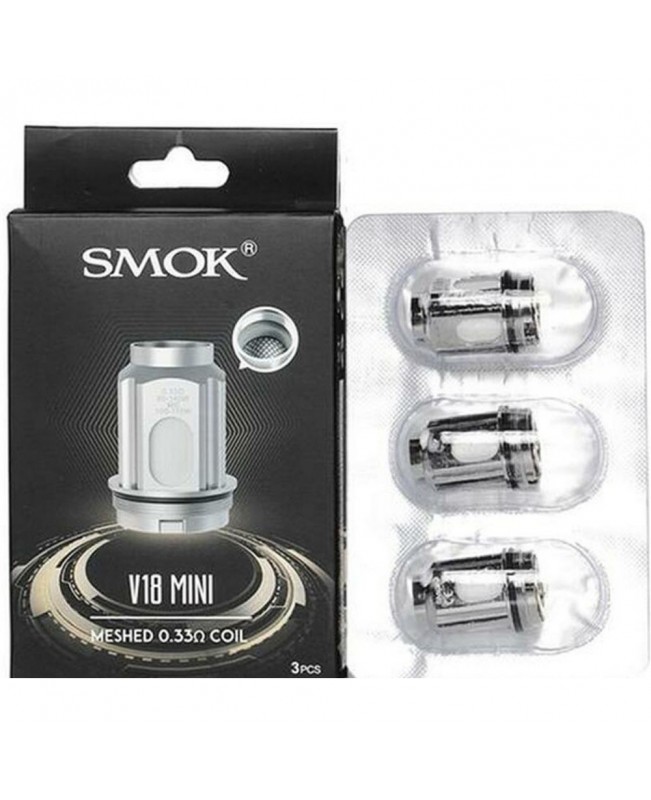 SMOK TFV18 Mini Mesh Replacement Coils – 3 Pack