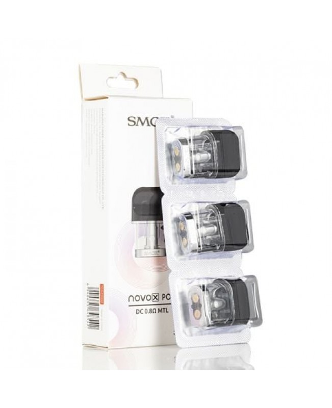 SMOK NOVO X Replacement Pods – 3 Pack