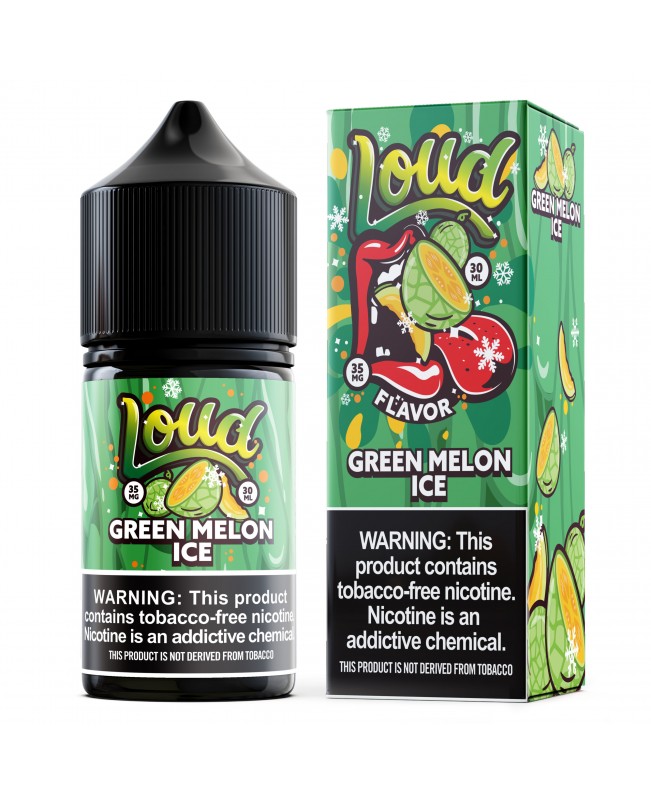 Loud TFN Salts – Green Melon Ice 30mL