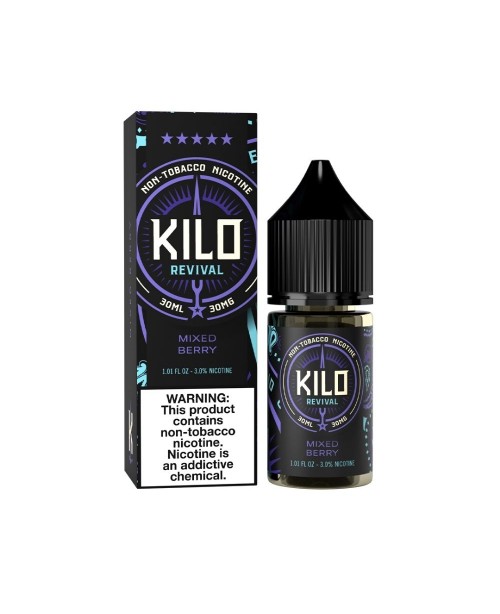 Kilo Revival TFN Salt – Mixed Berries 30mL