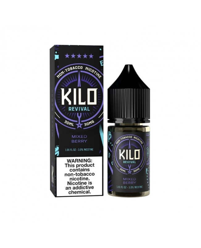 Kilo Revival TFN Salt – Mixed Berries 30mL