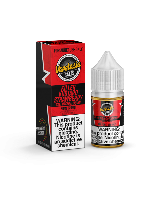 Vapetasia Salts – Killer Kustard Strawberry 30mL