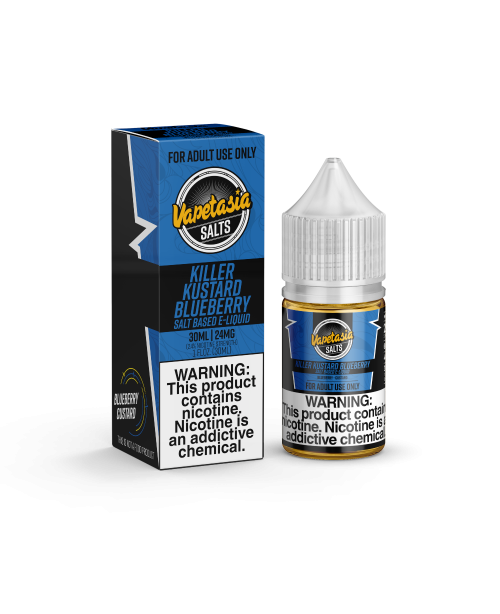 Vapetasia Salts – Killer Kustard Blueberry 3...