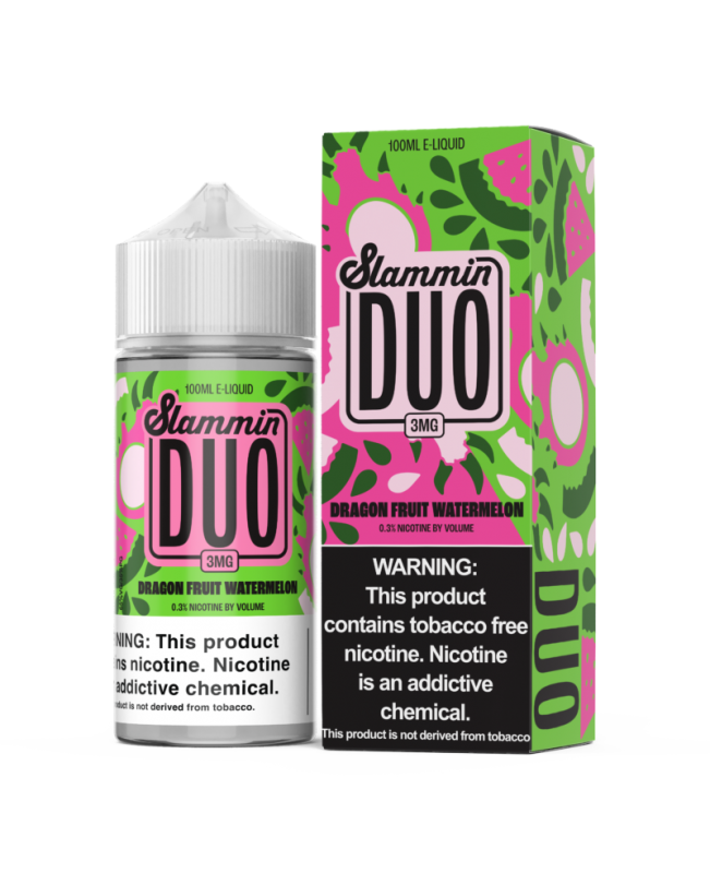 Slammin Duo – Dragon Fruit Watermelon 100mL