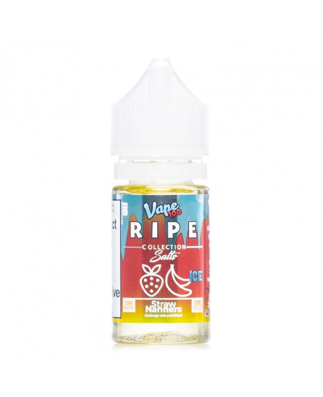 Ripe Salts ICE Collection – Straw Nanners ICE 30mL