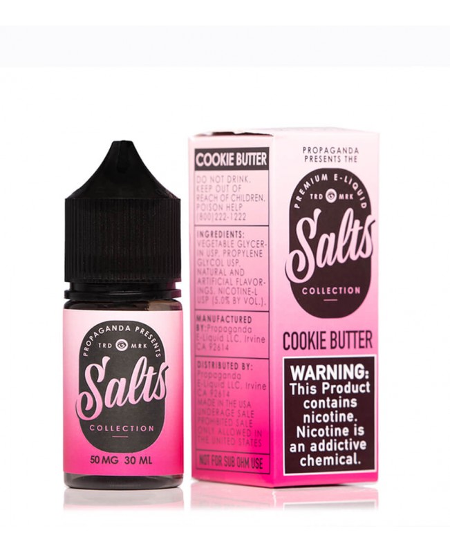 Propaganda Salts Collection TFN – Cookie Butter 30mL