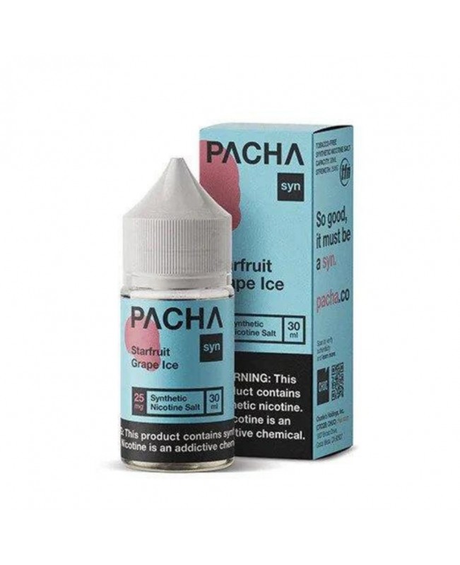 Pachamama TFN Salts – Starfruit Grape ICE 30mL