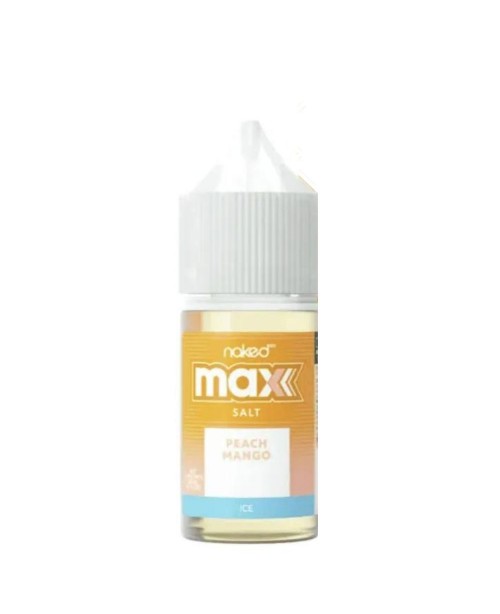 Naked Max Salt – Peach Mango ICE 30mL