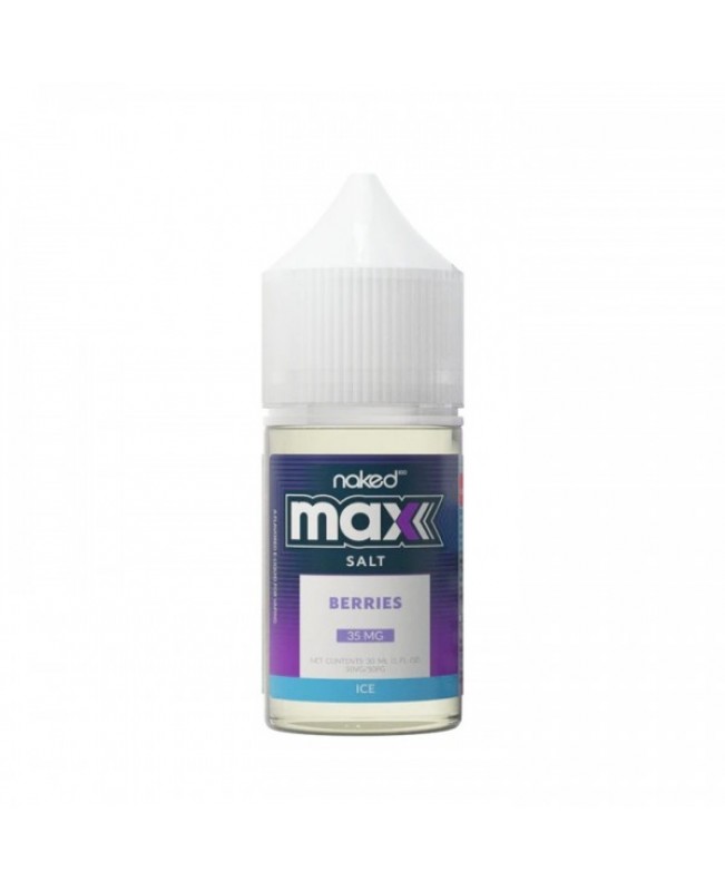 Naked Max Salt – Max Berries ICE 30mL