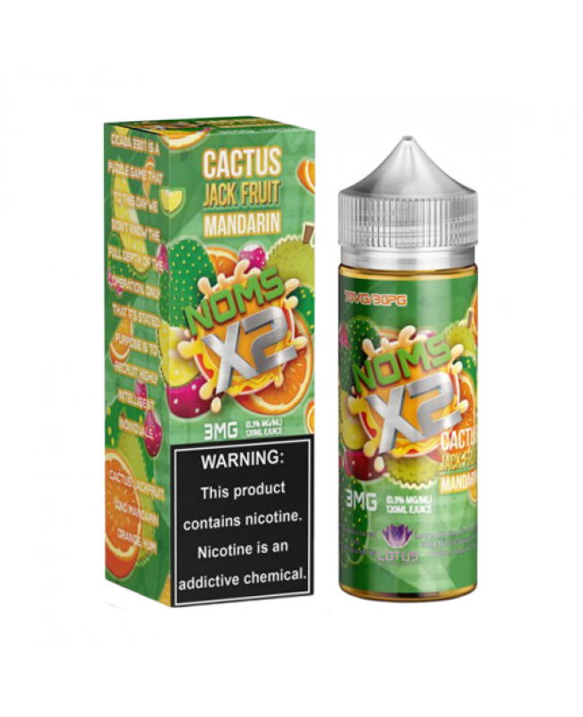 Noms X2 – Cactus Jackfruit Mandarin 120mL