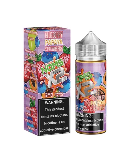 Noms X2 – Blueberry Papaya Strawberry 120mL