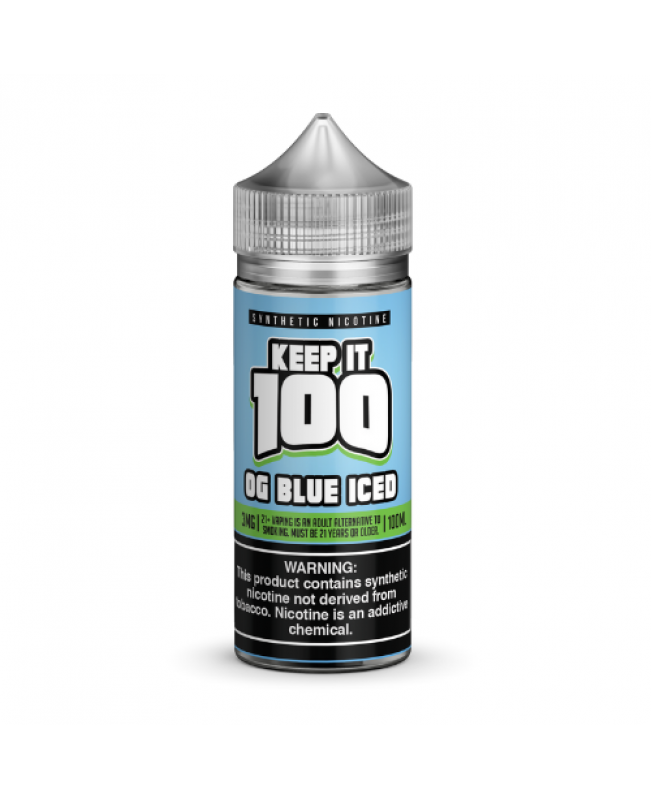 Keep It 100 TFN – Iced Blue (OG Blue ICED) 100mL