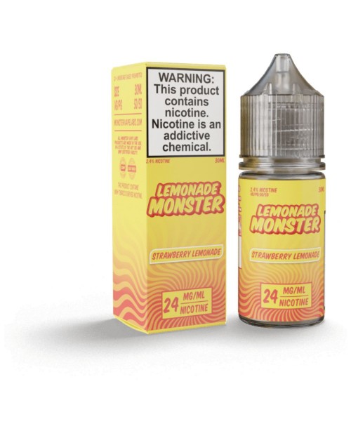 Lemonade Monster Salt TFN – Strawberry Lemon...