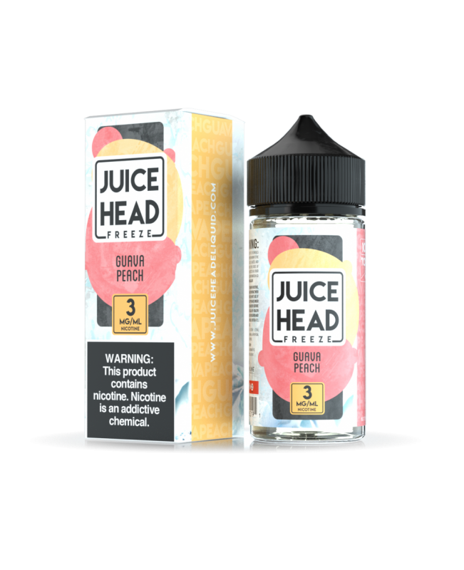 Juice Head FREEZE – Guava Peach 100mL