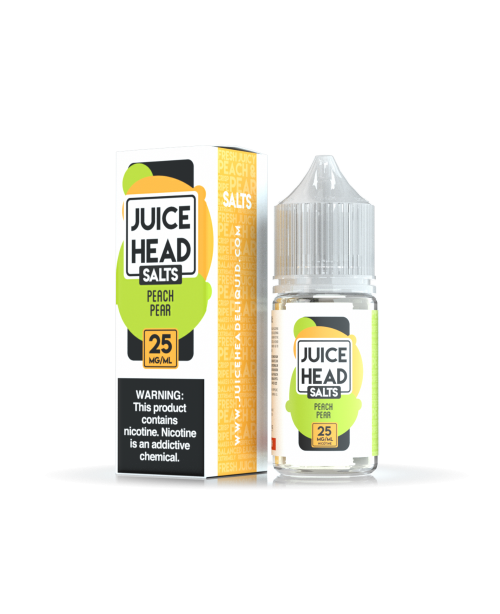 Juice Head Salts – Peach Pear 30mL