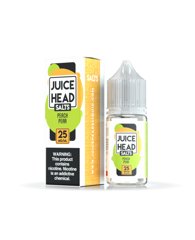 Juice Head Salts – Peach Pear 30mL