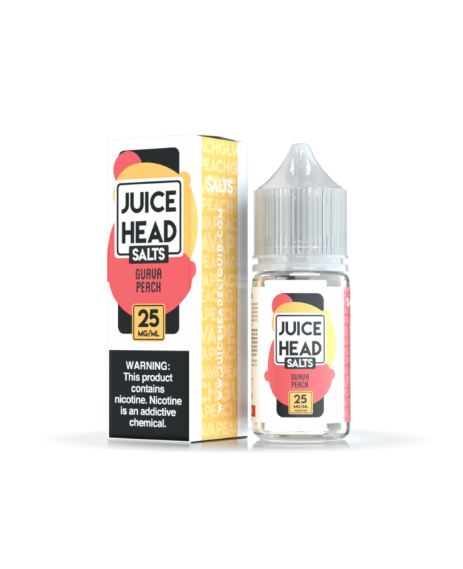 Juice Head Salts – Guava Peach 30mL