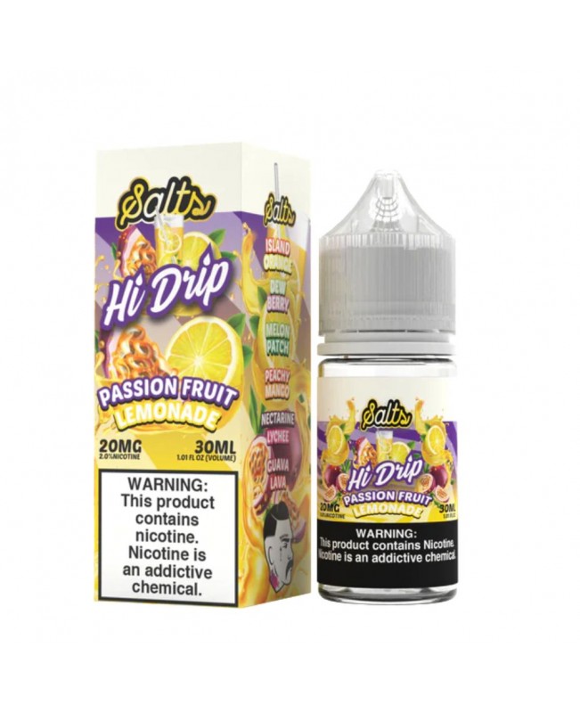 Hi-Drip Salts – Passion Fruit Lemonade 30mL