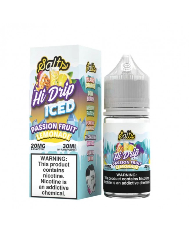 Hi-Drip Salts – Passion Fruit Lemonade ICED 30mL