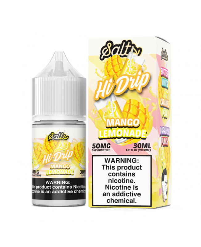 Hi-Drip Salts – Mango Lemonade 30mL