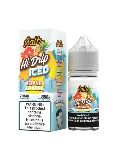 Hi-Drip Salts – Island Orange ICED 30mL