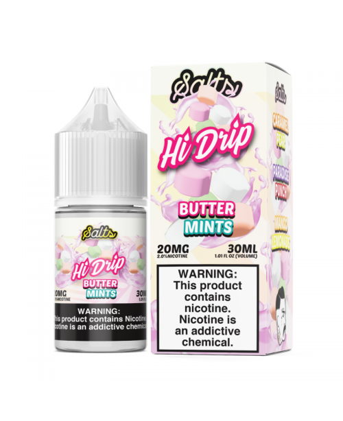 Hi-Drip Salts – Butter Mints 30mL