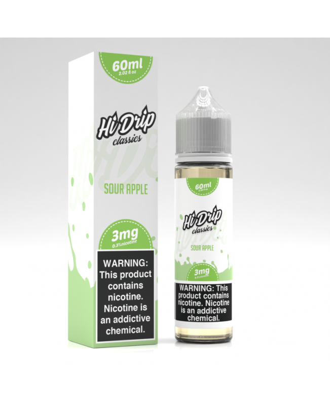 Hi-Drip Classics – Sour Apple 60mL