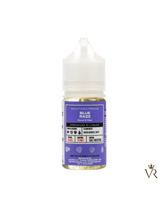 Glas Basix TFN Salts – Blue Razz 30mL