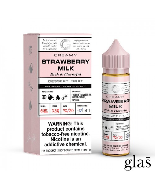 Glas Basix TFN – Strawberry Milk 60mL