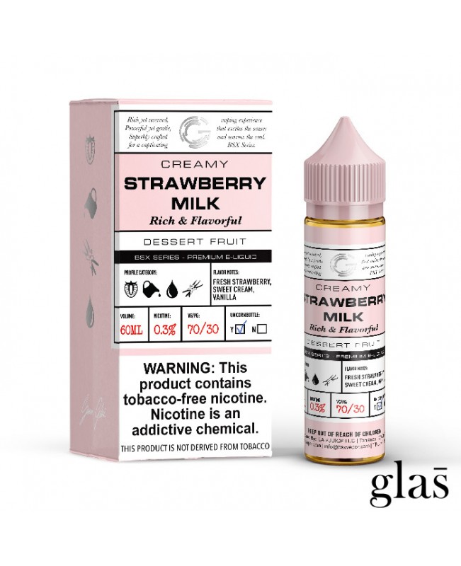 Glas Basix TFN – Strawberry Milk 60mL