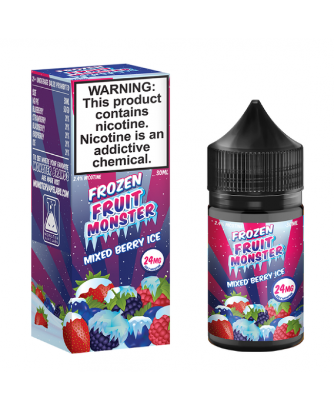 Frozen Fruit Monster Salt TFN – Mixed Berry ICE 30mL