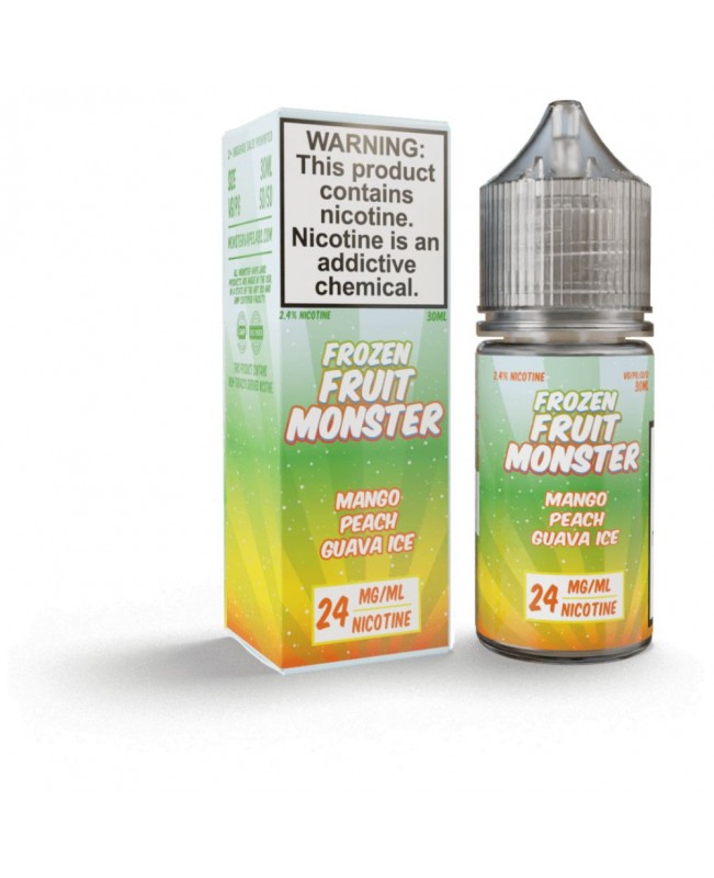 Frozen Fruit Monster Salt TFN – Mango Peach Guava ICE 30mL