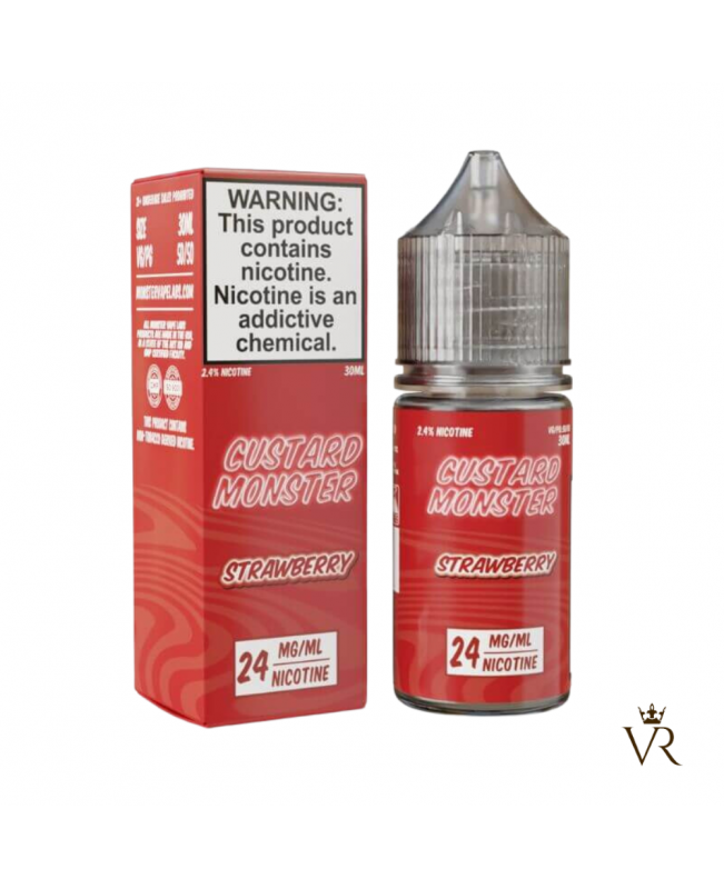 Custard Monster Salt TFN – Strawberry 30mL