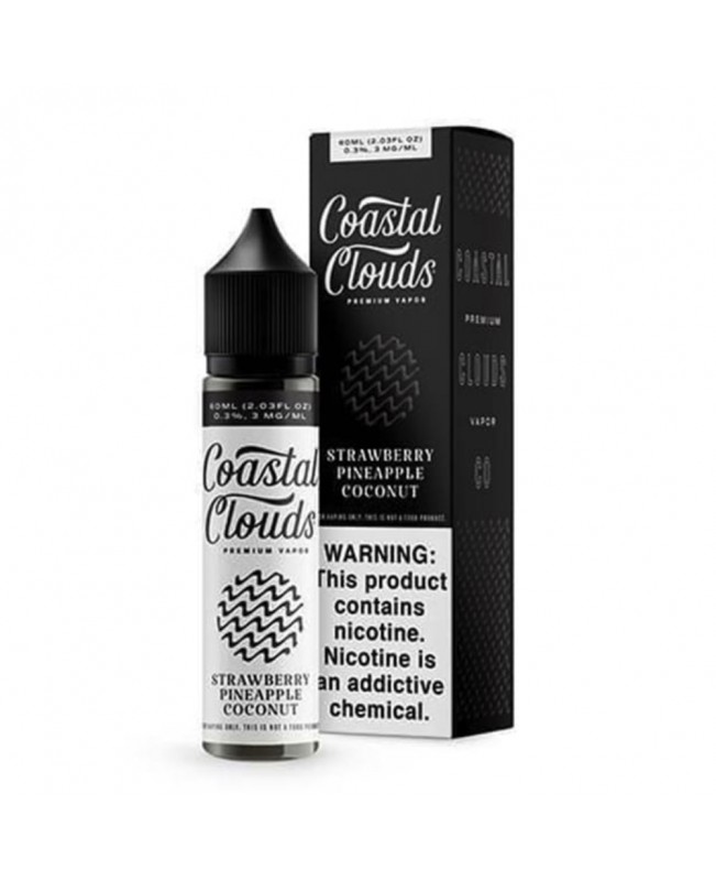 Coastal Clouds TFN – Strawberry Pineapple Coconut (Strawberry Daiquiri) 60mL