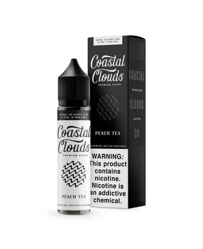 Coastal Clouds TFN – Peach Tea 60mL