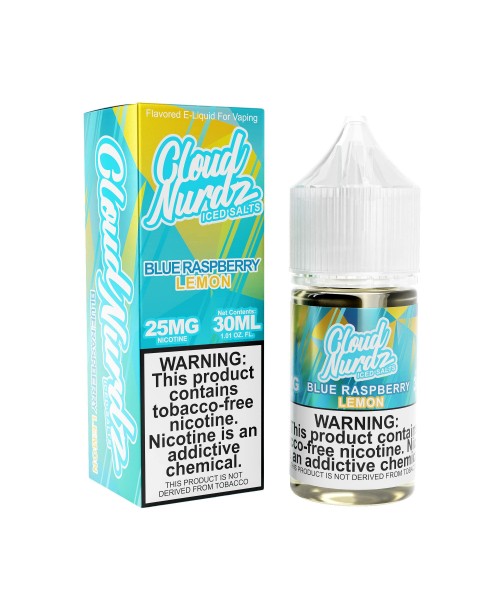 Cloud Nurdz TFN Salts ICED – Blue Raspberry ...