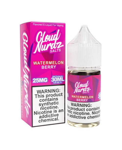 Cloud Nurdz TFN Salts – Watermelon Berry 30m...