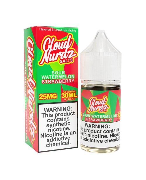 Cloud Nurdz TFN Salts – Sour Watermelon Stra...