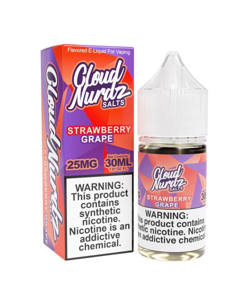 Cloud Nurdz TFN Salts – Strawberry Grape 30m...