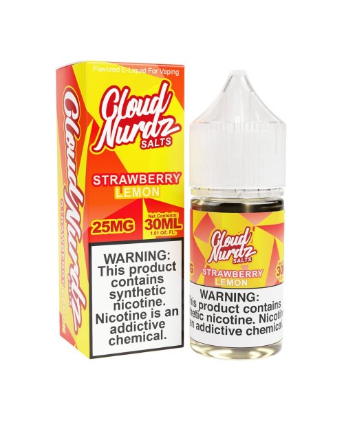 Cloud Nurdz TFN Salts – Strawberry Lemon 30m...