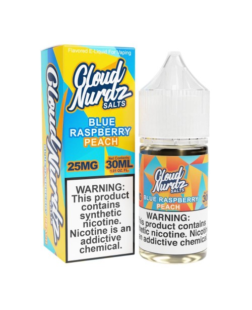 Cloud Nurdz TFN Salts – Blue Raspberry Peach...