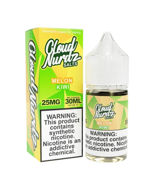 Cloud Nurdz TFN Salts – Melon Kiwi 30mL