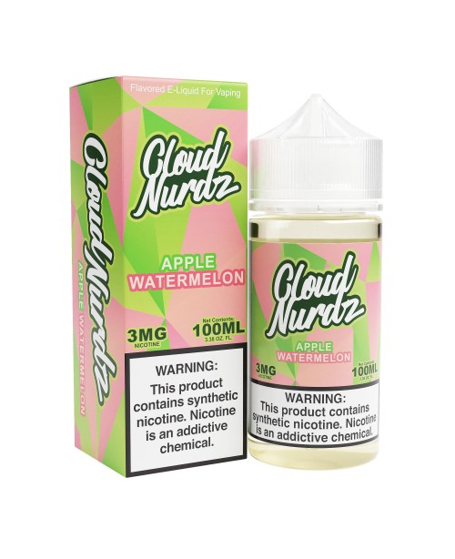 Cloud Nurdz TFN – Apple Watermelon 100mL