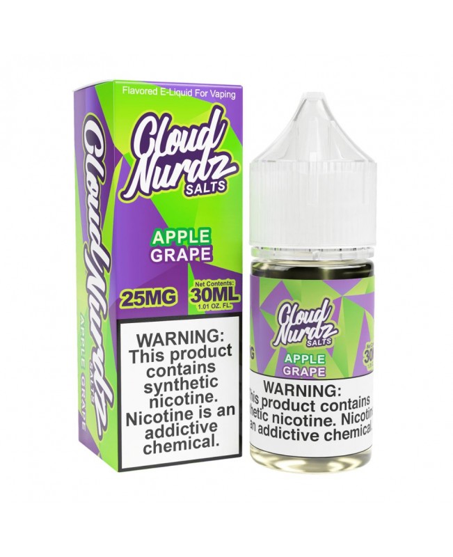 Cloud Nurdz TFN Salts – Apple Grape 30mL