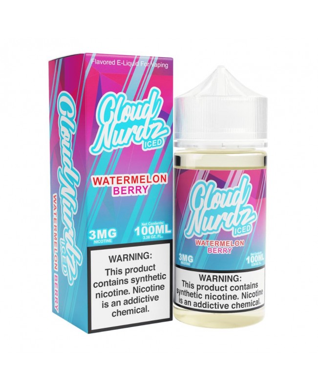 Cloud Nurdz TFN ICED – Watermelon Berry 100mL