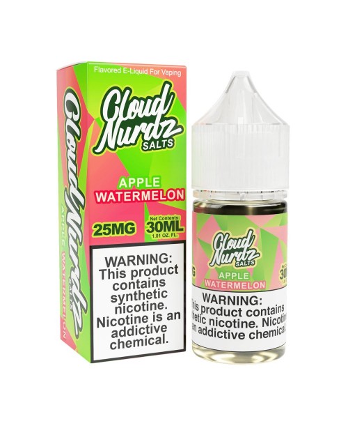 Cloud Nurdz TFN Salts – Apple Watermelon 30m...