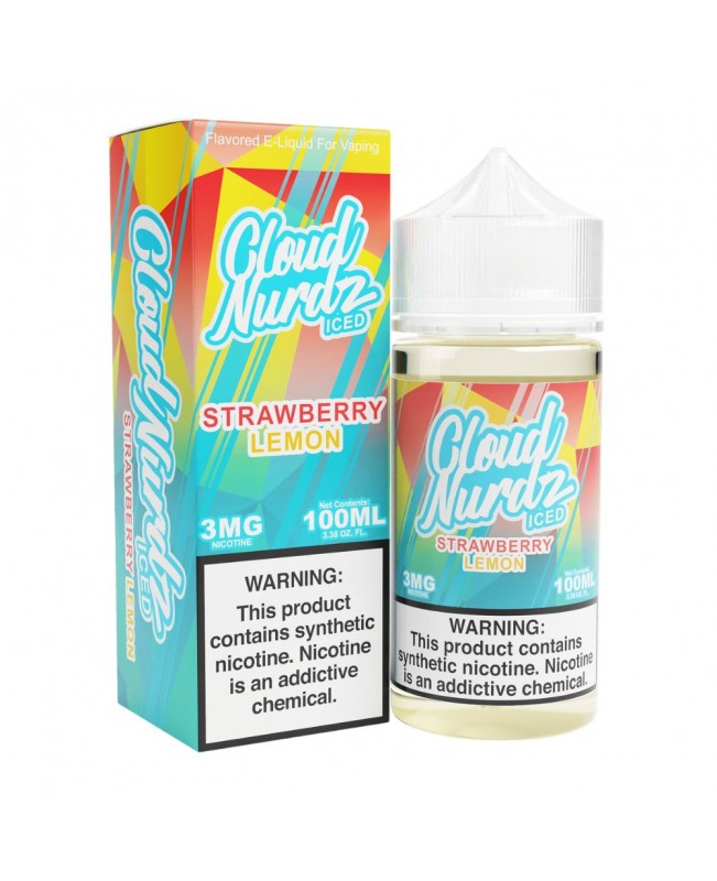 Cloud Nurdz TFN ICED – Strawberry Lemon 100mL